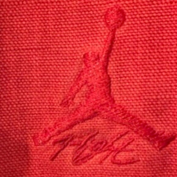 Jordan - Bold Orange Mens  Denim Jean Jacket Size XL - Picture 3 of 5